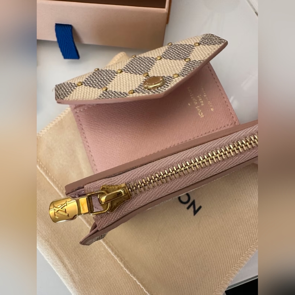 Louis Vuitton Wallet Zoe Damier Azur - Picture 5 of 13